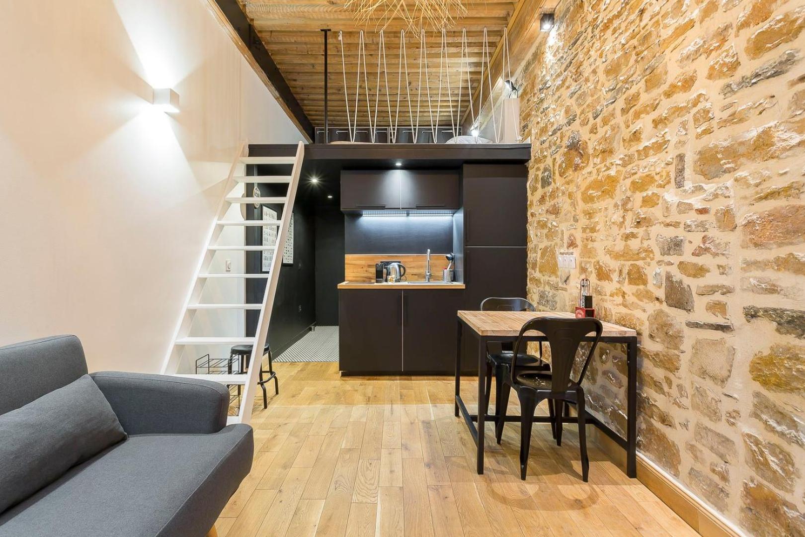 Hamac Suites - Studio Ainay 1 - Hyper Centre Lyon - 2 Personnes Exteriér fotografie